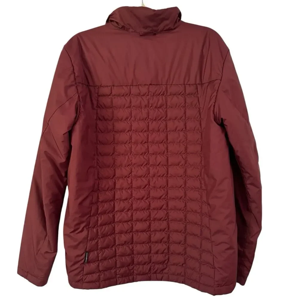 The North Face ThermoBall Eco Quilted Winter Puffer Jacket Brown Mens Medium